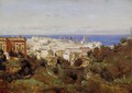 View of Genoa from the Promenade of Acqua Sola - Jean-Baptiste-Camille Corot