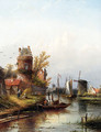 Vue De Buiksloot Pres D'Amsterdam - Jan Jacob Coenraad Spohler