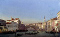 The Rialto Bridge, Venice - Ippolito Caffi