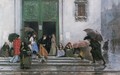 Coming out of Church - Raimundo de Madrazo y Garreta