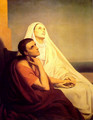 Saint Augustin et sa Mere Monique (Saint Monique and Saint Augustine) - Ary Scheffer