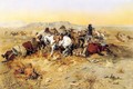 A Desperate Stand - Charles Marion Russell