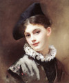 A Coquettish Smile - Gustave Jean Jacquet