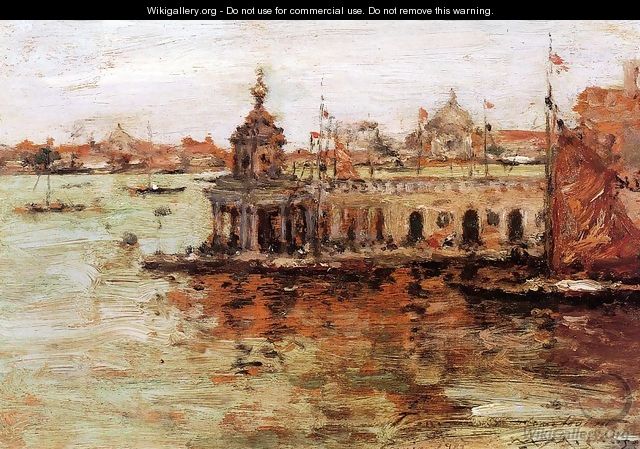 Venice: View of the Navy Arsenal - William Merritt Chase