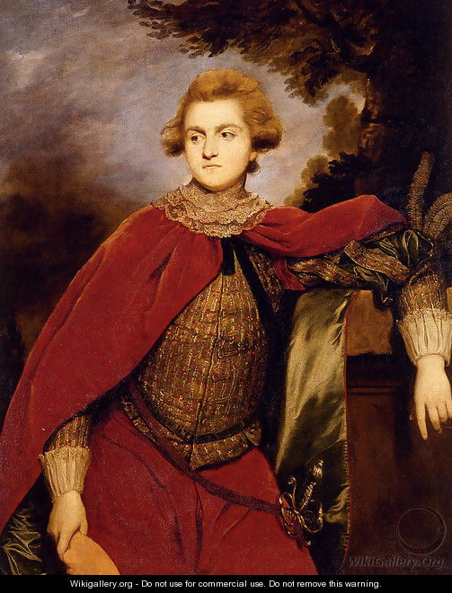 Portrait Of Lord Robert Spencer - Sir Joshua Reynolds
