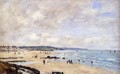 Beach at Trouville - Eugène Boudin