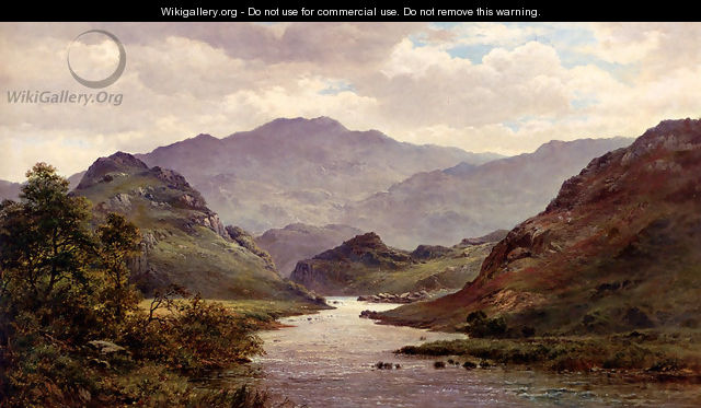 The River Colwyn, North Wales - Alfred de Breanski