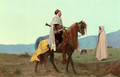 An Arab Horseman - Gustave Clarence Rodolphe Boulanger