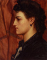 Head Of An Italian Girl - Valentine Cameron Prinsep