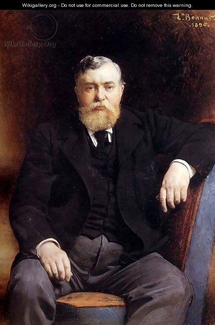 Portrait of Prince V. N. Tenishev - Léon Bonnat