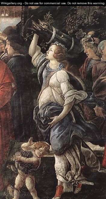 The Temptation of Christ [detail: 4] - Sandro Botticelli (Alessandro Filipepi)