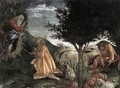 Scenes from the Life of Moses [detail: 2] - Sandro Botticelli (Alessandro Filipepi)
