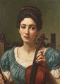 The Violinist - Sir Edward John Poynter