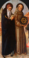 Saint Anthony Abbot and Saint Bernardino of Siena - Jacopo Bellini
