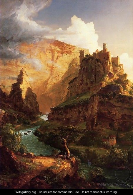Valley of the Vaucluse - Thomas Cole