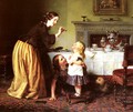 Breakfast Time - Morning Games - Charles West Cope