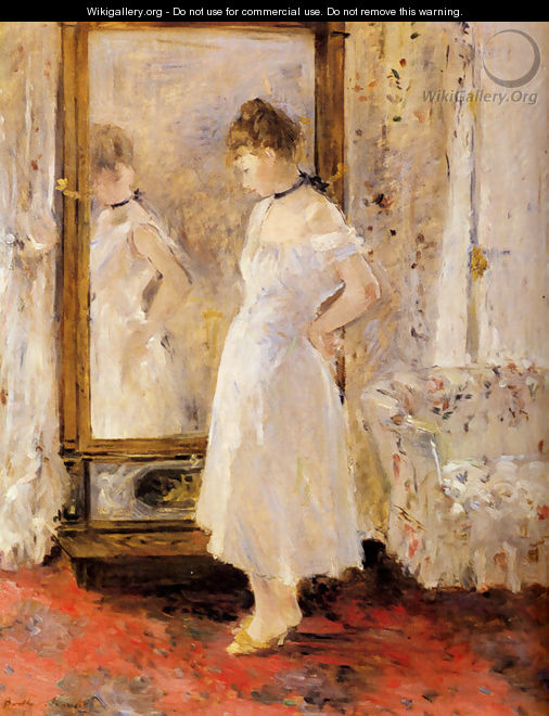 The Cheval Glass - Berthe Morisot