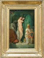 Un bain au sérail (A Bath in the Harem) - Theodore Chasseriau