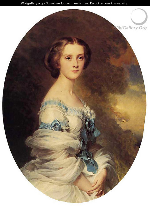 Melanie de Bussiere, Comtesse Edmond de Pourtales - Franz Xavier Winterhalter