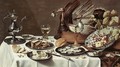 Still Life with Turkey Pie 2 - Pieter Claesz.