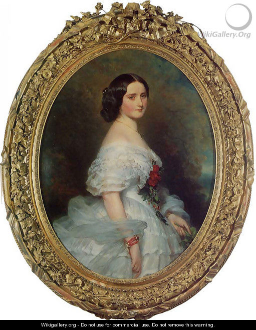 Anna Dollfus, Baronne de Bourgoing - Franz Xavier Winterhalter