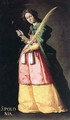 St Apolonia - Francisco De Zurbaran