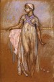 The Greek Slave Girl (or Variations in Violet and Rose) - James Abbott McNeill Whistler