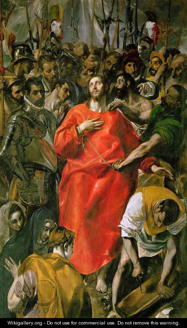 The Spoliation - El Greco (Domenikos Theotokopoulos)