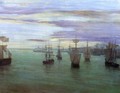 Crepuscule in Flesh Colour and Green: Valparaiso - James Abbott McNeill Whistler