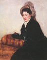 Portrait of a Woman Dressed for Matinee - Mary Cassatt