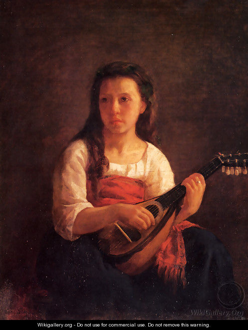 The Mandolin Player - Mary Cassatt