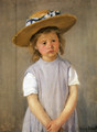 Child In A Straw Hat - Mary Cassatt