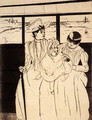 In The Omnibus - Mary Cassatt