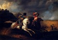 Two Soldiers On Horseback - Horace Vernet