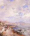 The Bay of Naples - Franz Richard Unterberger