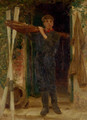 Portrait of Georgia Fouracre - Henry Scott Tuke