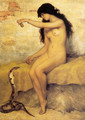 The Nude Snake Charmer - Paul Trouillebert