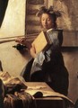 The Art of Painting [detail: 2] - Jan Vermeer Van Delft