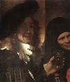 The Procuress [detail: 2] - Jan Vermeer Van Delft