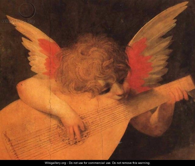 Musician Angel - Fiorentino Rosso