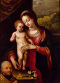 The Madonna And Child With A Donor - Lavinia Fontana