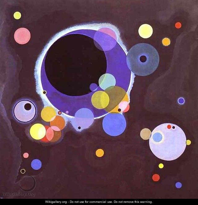 Several Circles - Wassily Kandinsky