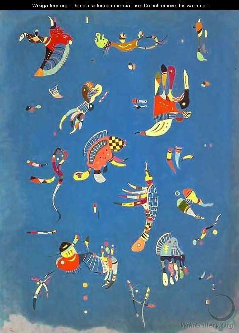 Sky Blue - Wassily Kandinsky