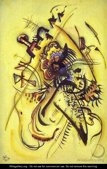 To The Unknown Voice - Wassily Kandinsky