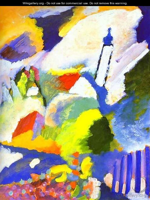 Church In Murnau - Wassily Kandinsky