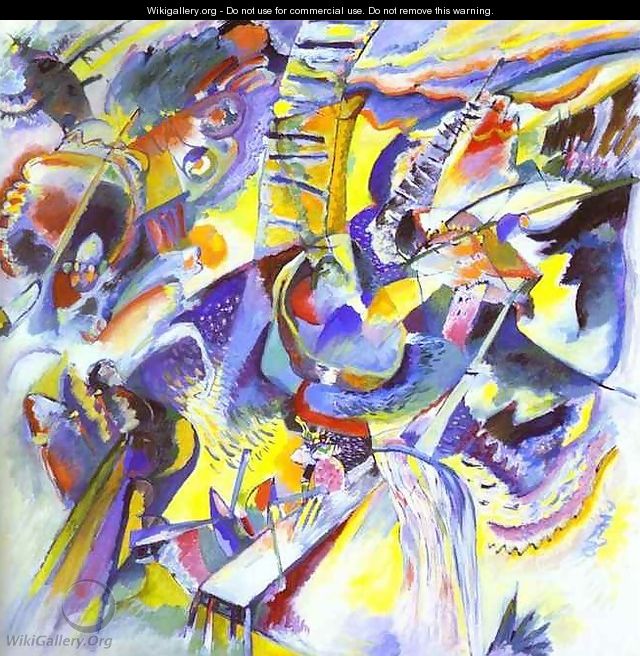 Gorge Improvisation - Wassily Kandinsky