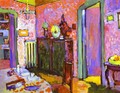 Interior My Dining Room - Wassily Kandinsky