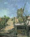 Windmill On Montmartre - Vincent Van Gogh
