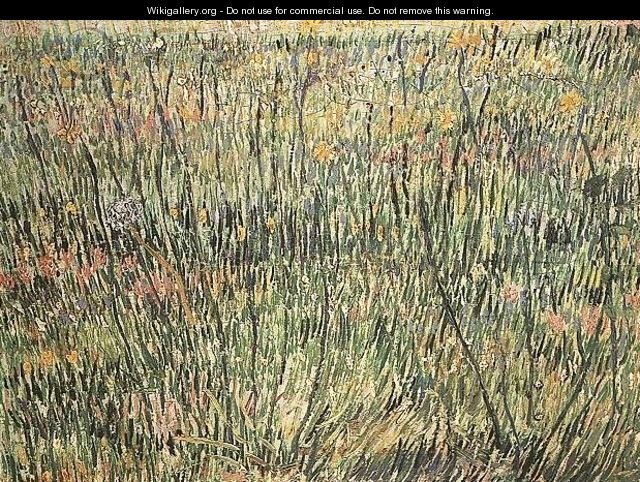 Pasture In Bloom - Vincent Van Gogh