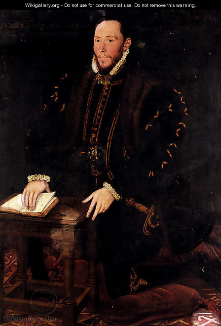 Portrait Of The Blessed Thomas Percy, 7th Earl Of Northumberland (1528-1570) - Steven van der Meulen